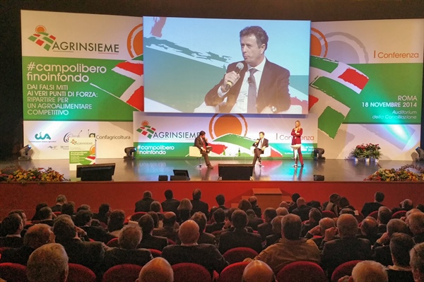 #CAMPOLIBERO, AGRINSIEME: "L’ITALIA RIPARTA DALL’ AGROALIMENTARE, ECCO IL CAMBIO DI ROTTA PER RIDARE COMPETITIVITÀ AL COMPARTO ED AL SISTEMA PAESE"