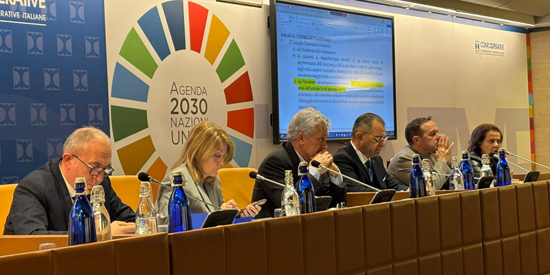 In corso oggi a Palazzo della Cooperazione il Consiglio Nazionale della federazione.