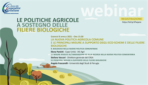 Un ciclo di due webinar organizzati dal Coordinamento biologico