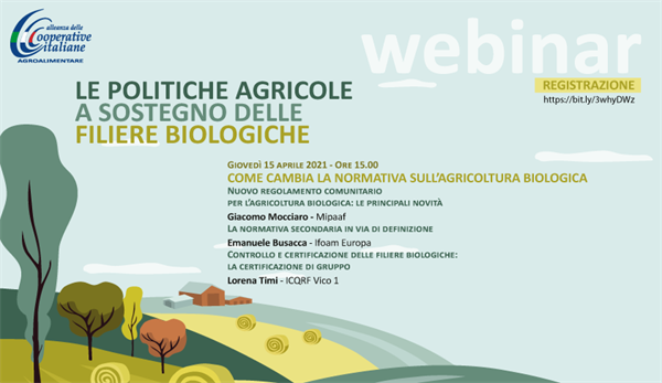 Secondo webinar organizzato dal Coordinamento biologico