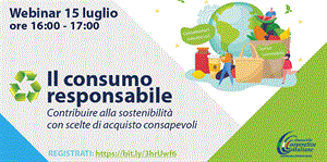 Webinar/Tavola rotonda – “Il consumo responsabile”