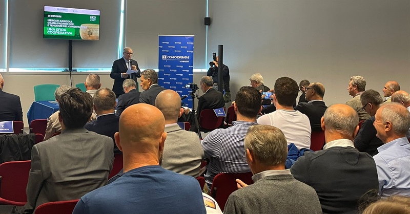 AGROALIMENTARE, CONFCOOPERATIVE: IN LOMBARDIA 70% GRANA PADANO PRODOTTO IN COOPERATIVA. LE SFIDE: SINERGIA TRA FILIERE E VALORIZZAZIONE DELLE MATERIE PRIME