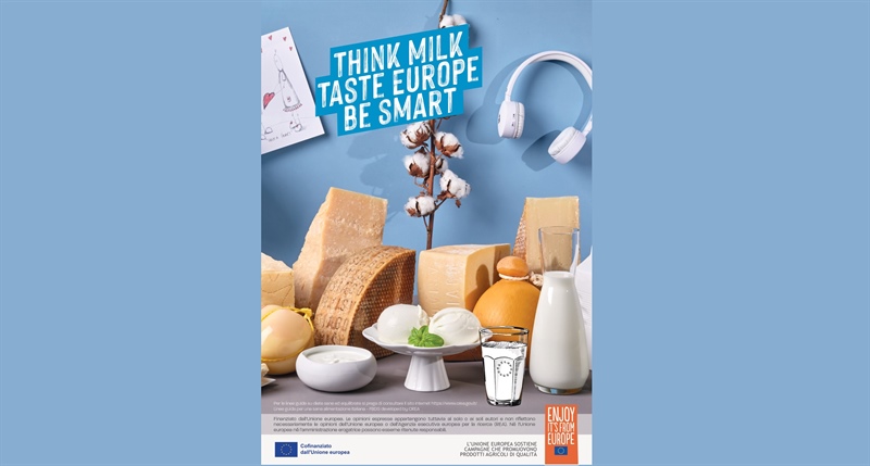 Progetto “Think Milk, Taste Europe, Be Smart!” promosso dal settore lattiero-caseario