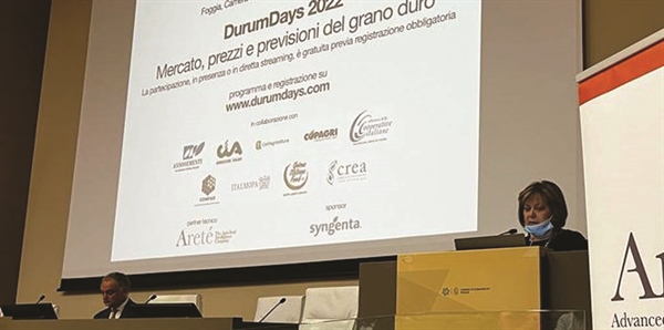 Grano duro, prezzi in rialzo fino all’80% rispetto al 2021. le prime stime produttive della campagna 2022 in Italia sono in leggero calo