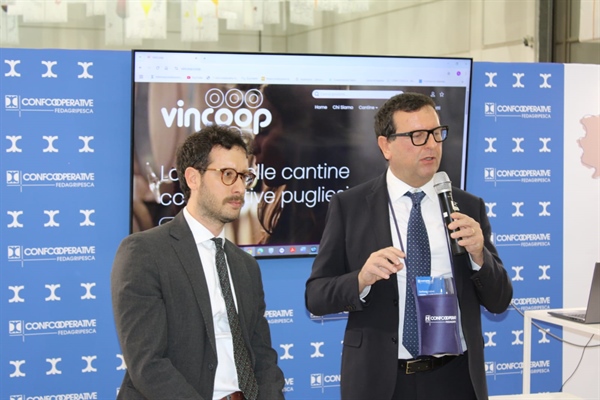 VINITALY, NASCE VINCOOP, IL MARKETPLACE DELLE CANTINE SOCIALI PUGLIESI ADERENTI A CONFCOOPERATIVE