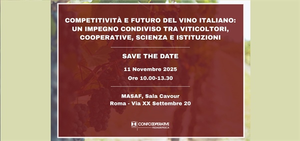 Competitività e Futuro del vino italiano: un impegno condiviso tra viticoltori, cooperative, scienza e istituzioni