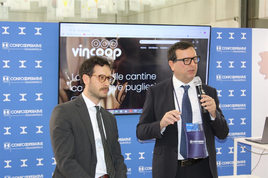 VINITALY, NASCE VINCOOP, IL MARKETPLACE DELLE CANTINE SOCIALI PUGLIESI ADERENTI A CONFCOOPERATIVE