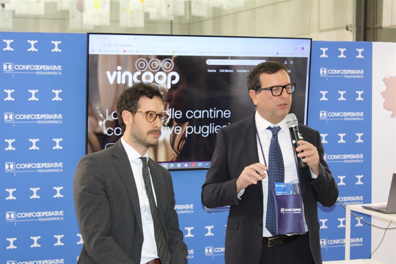 VINITALY, NASCE VINCOOP, IL MARKETPLACE DELLE CANTINE SOCIALI PUGLIESI ADERENTI A CONFCOOPERATIVE